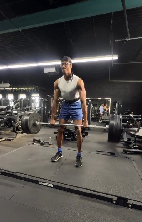 Christopher Sewitt training — frame 1